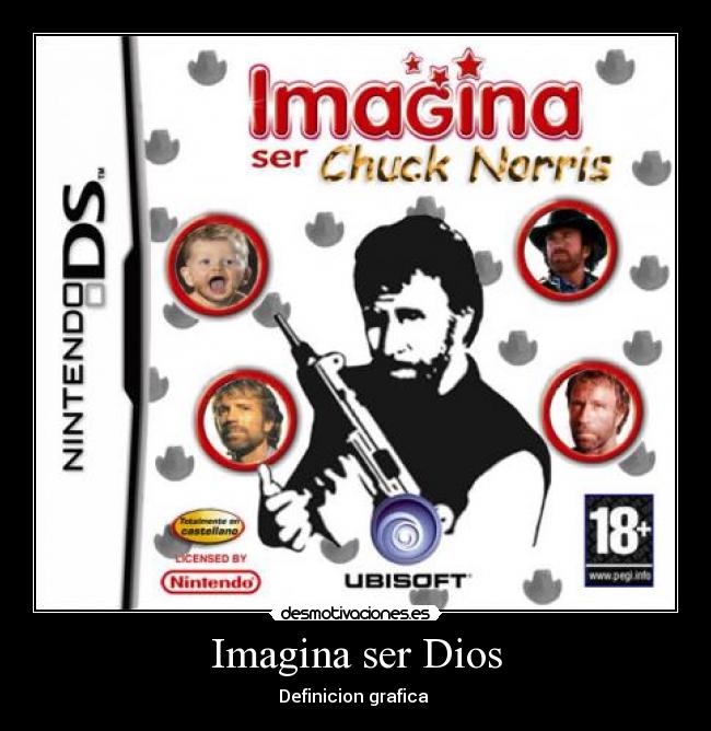 Imagina ser Dios - Definicion grafica