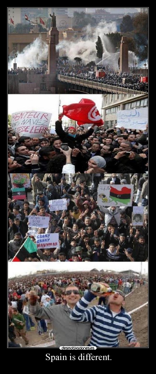 Spain is different. -