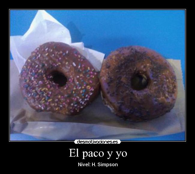 El paco y yo - Nivel: H. Simpson