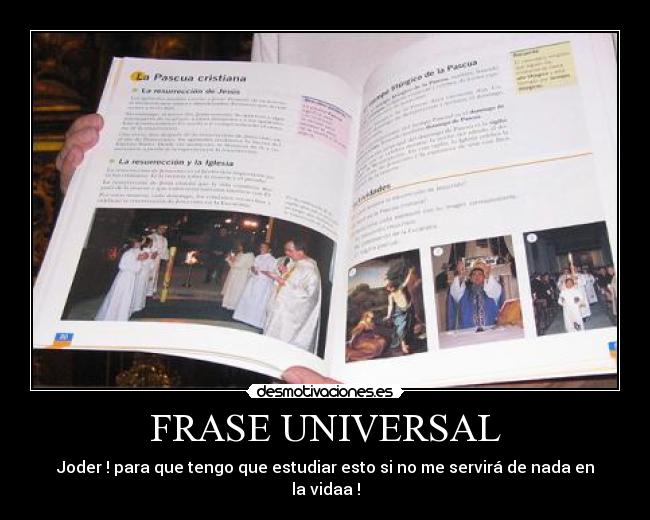 FRASE UNIVERSAL - 