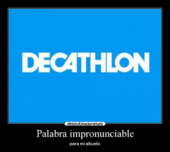 Palabra impronunciable -