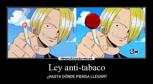 Ley anti-tabaco -