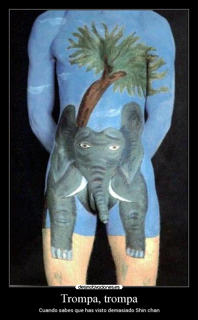 Trompa, trompa - Cuando sabes que has visto demasiado Shin chan