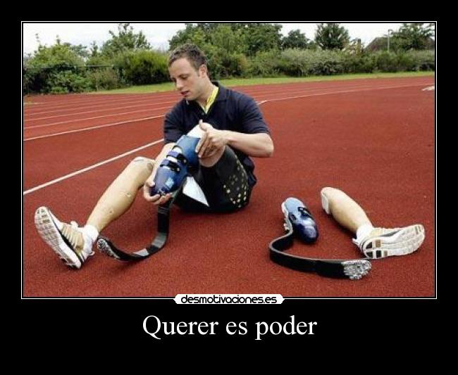 Querer es poder -