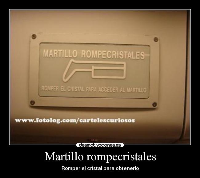 Martillo rompecristales - 