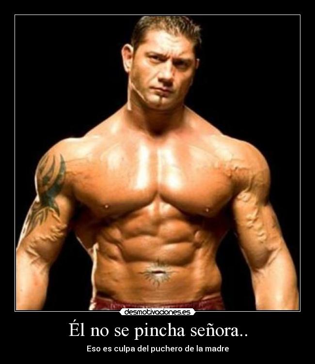 Él no se pincha señora.. - 