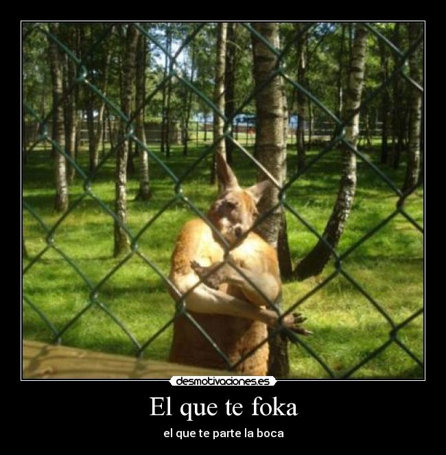 El que te foka - el que te parte la boca