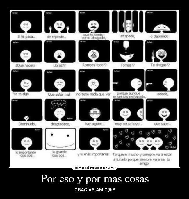 Por eso y por mas cosas - GRACIAS AMIG@S