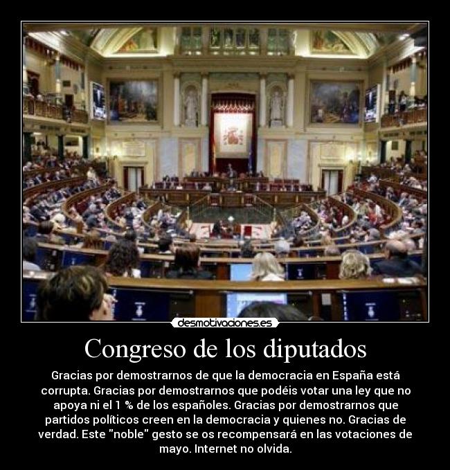 Congreso de los diputados -