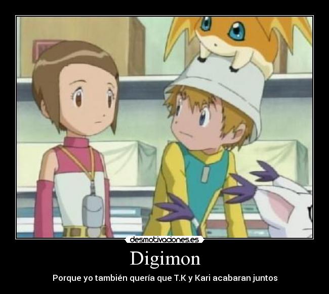 Digimon - Porque yo también quería que T.K y Kari acabaran juntos