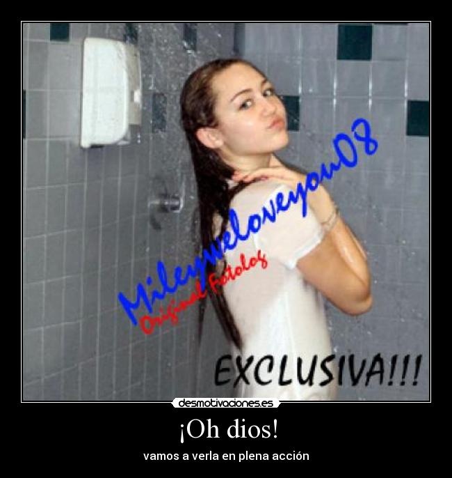 ¡Oh dios! - vamos a verla en plena acción