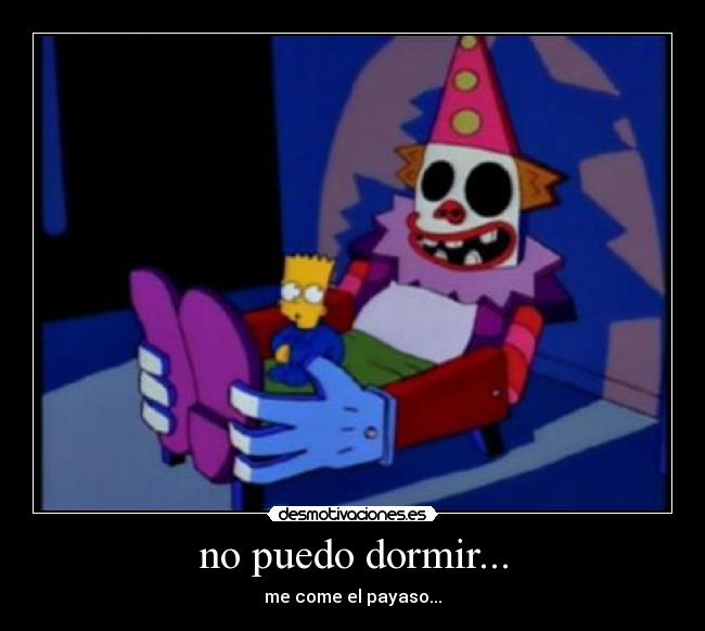 no puedo dormir... -