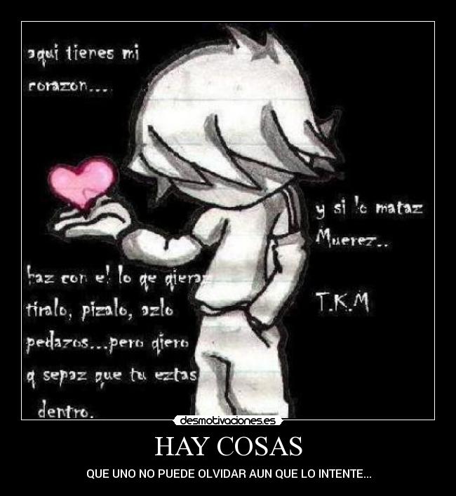 HAY COSAS -