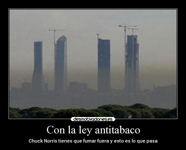 Con la ley antitabaco - 