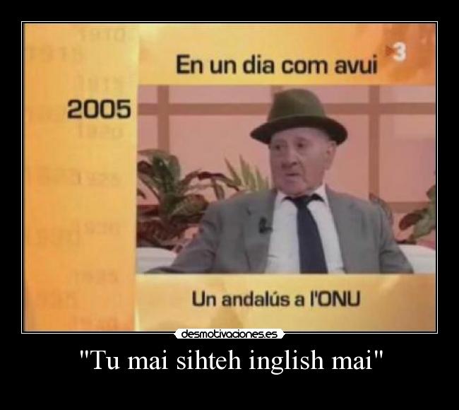 Tu mai sihteh inglish mai -