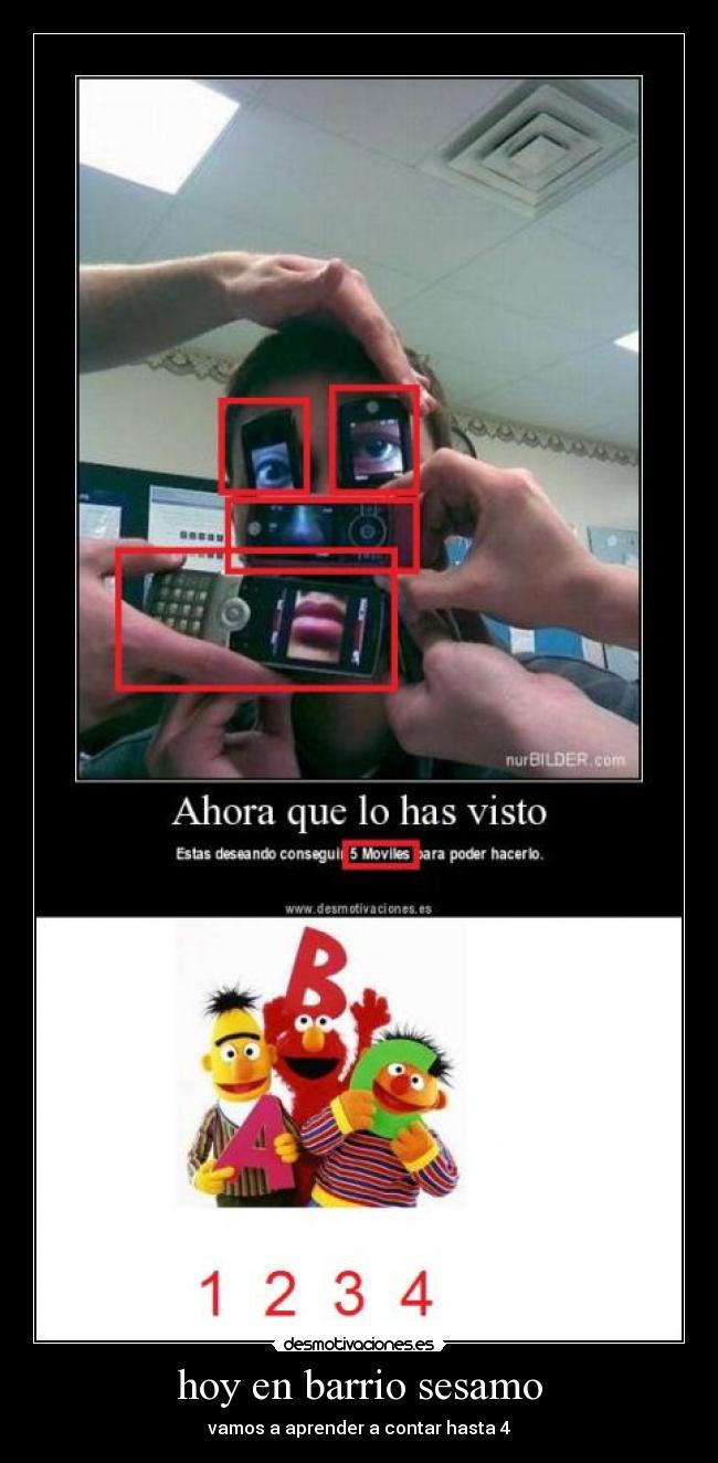 hoy en barrio sesamo - vamos a aprender a contar hasta 4