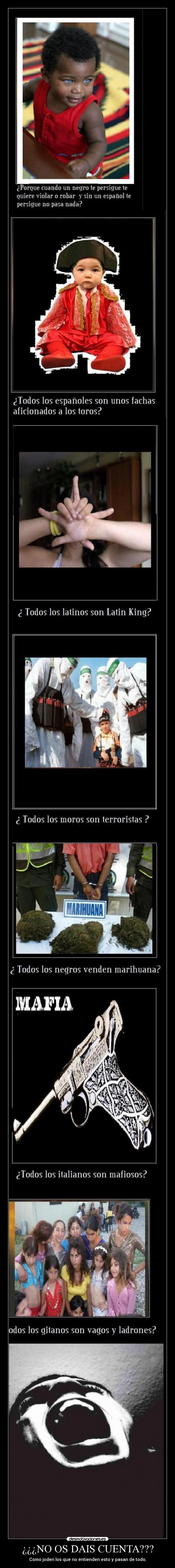 ¿¿¿NO OS DAIS CUENTA??? -