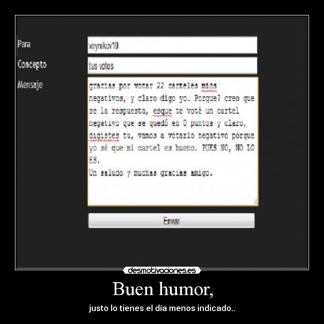 Buen humor, - 