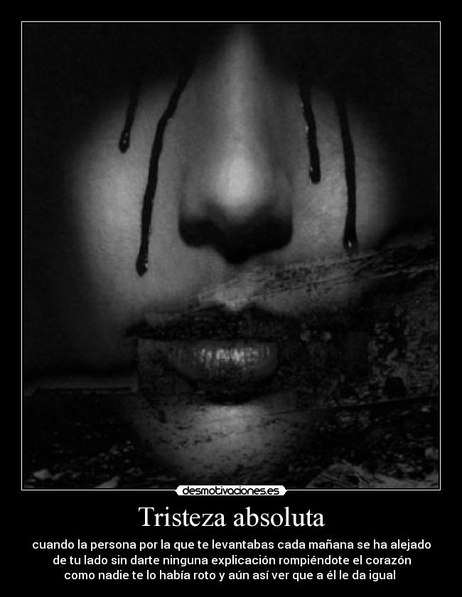 Tristeza absoluta - 
