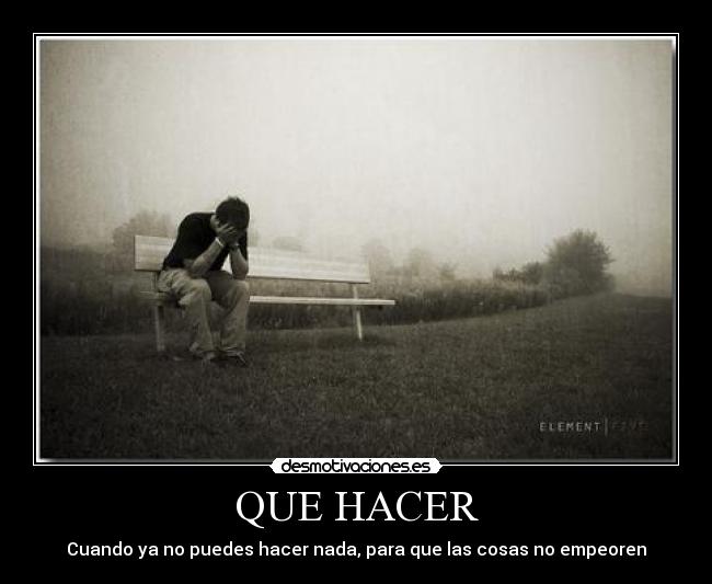 QUE HACER - 