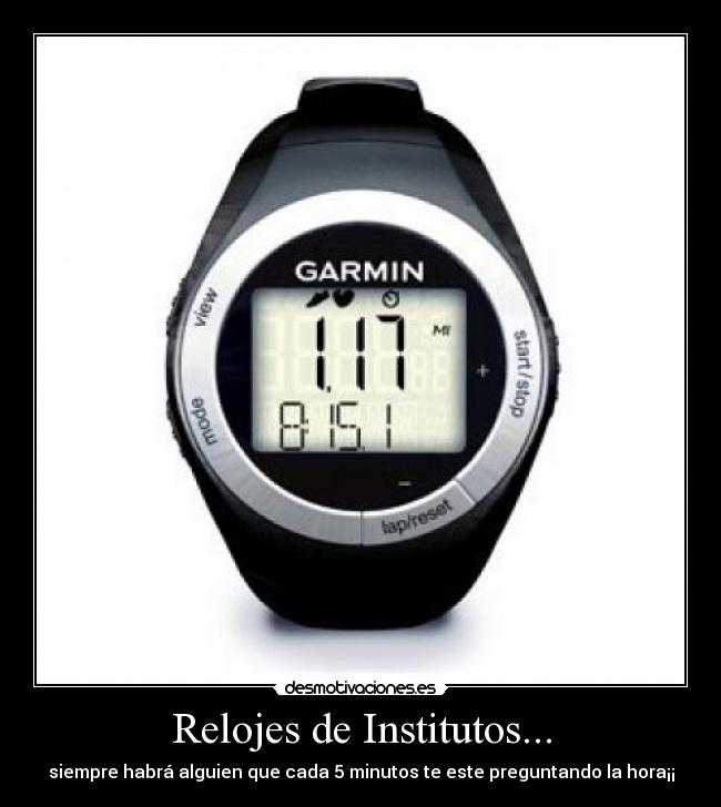 Relojes de Institutos... -