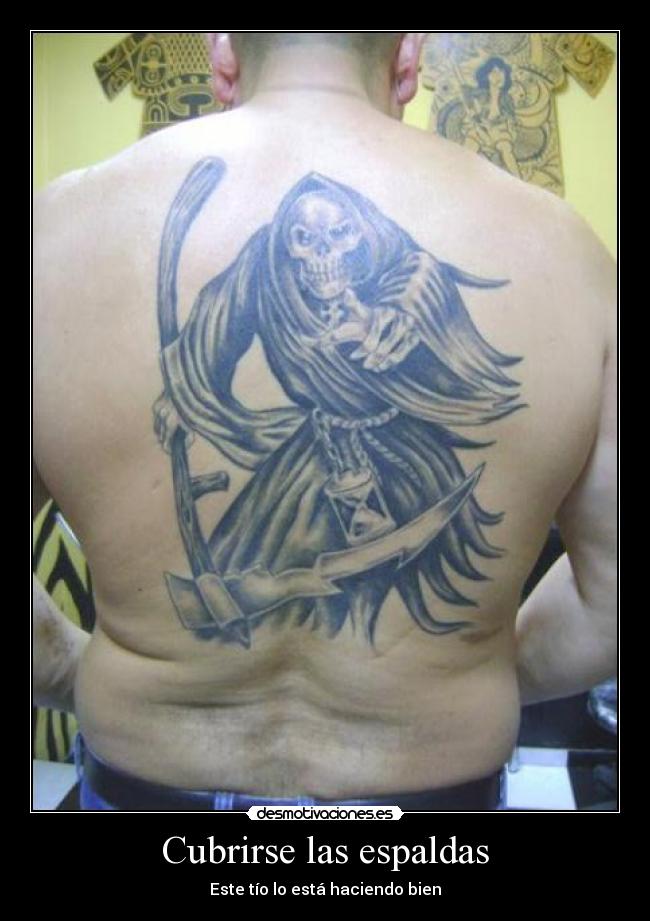 Cubrirse las espaldas - Este tío lo está haciendo bien