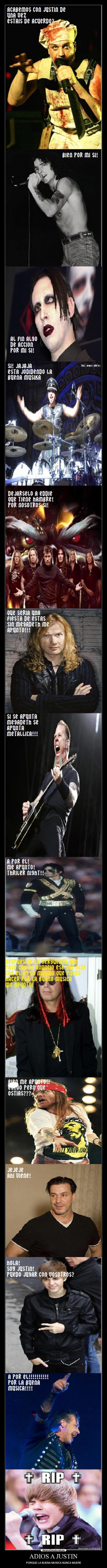 ADIOS A JUSTIN - 