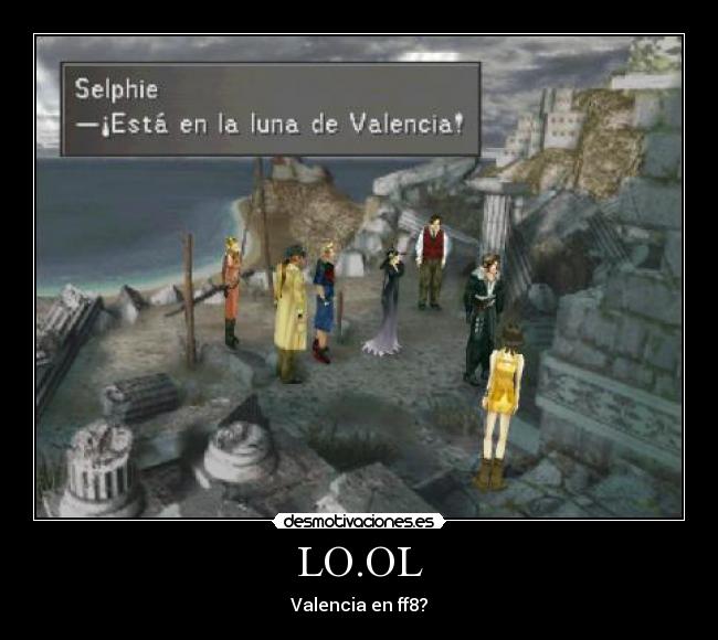 carteles ff8 desmotivaciones