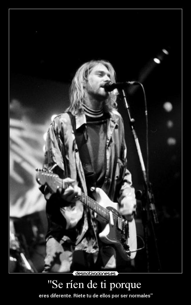 Se ríen de ti porque  - 