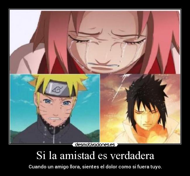Si la amistad es verdadera -