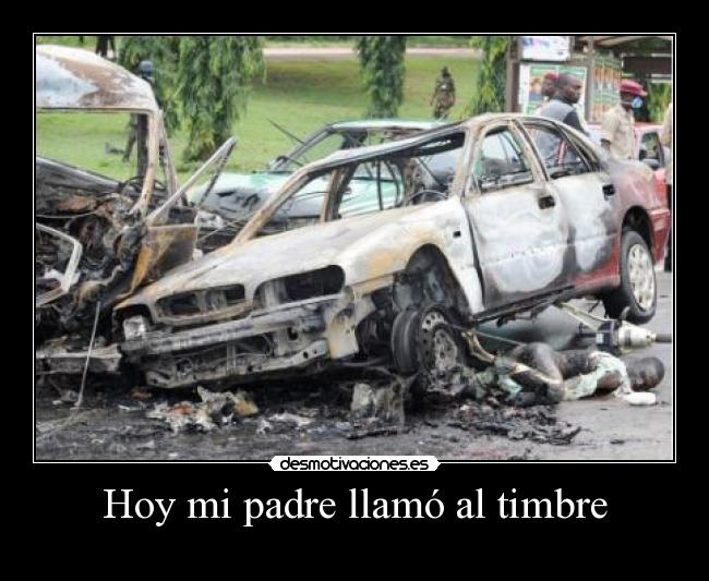 carteles padre dijo que tenia coche nuevo sali dio depresion desmotivaciones