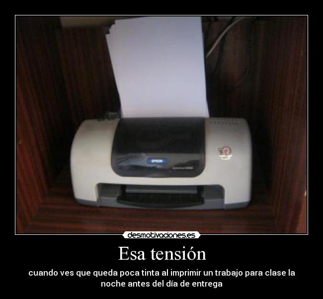 Esa tensión - 