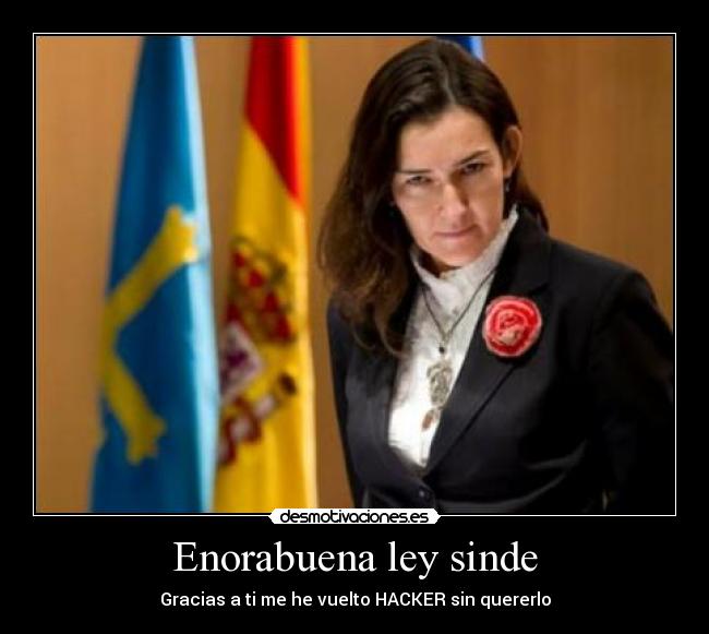 Enorabuena ley sinde - 