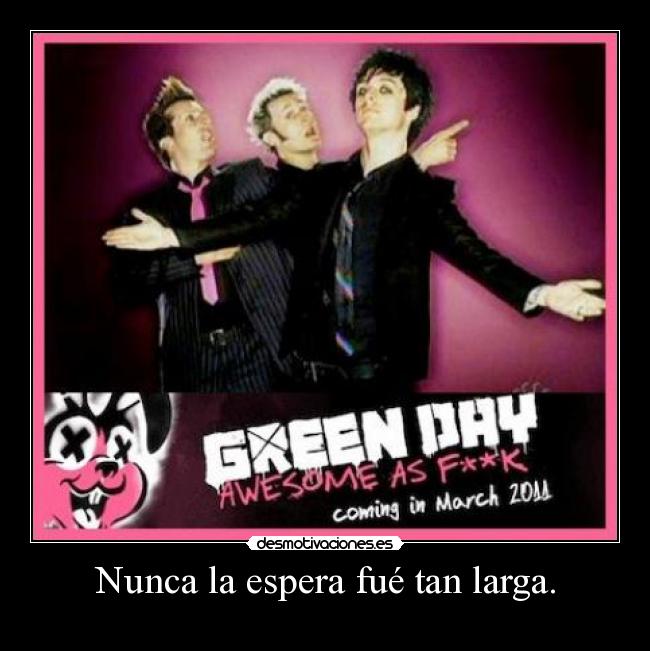 carteles green day desmotivaciones