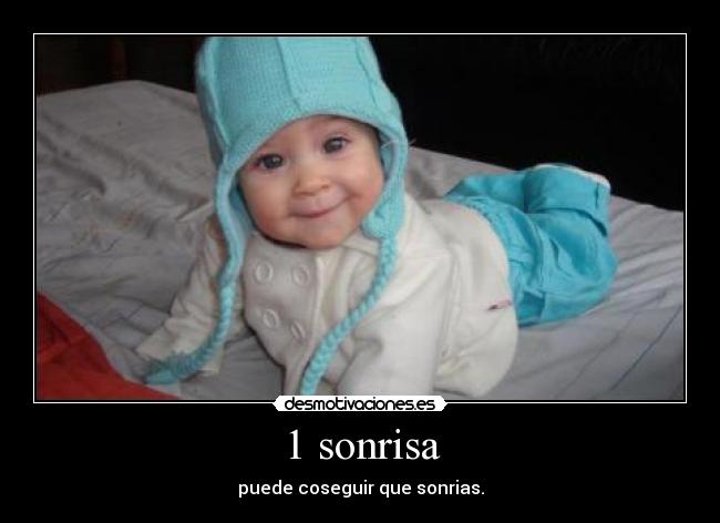 1 sonrisa - puede coseguir que sonrias.