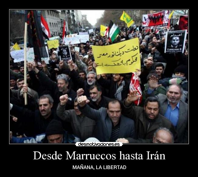 Desde Marruecos hasta Irán -