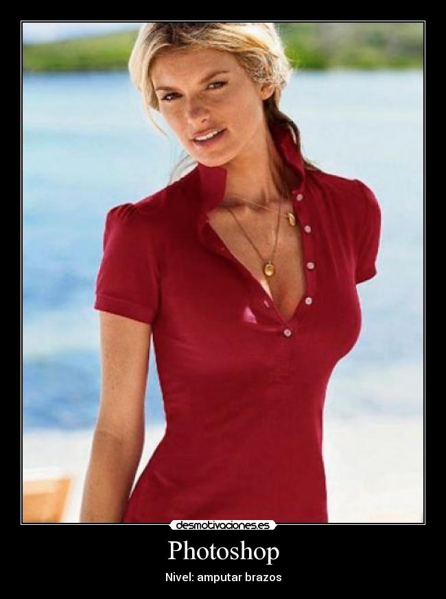 Photoshop - Nivel: amputar brazos