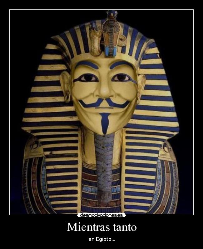 carteles mientras tanto egipto desmotivaciones