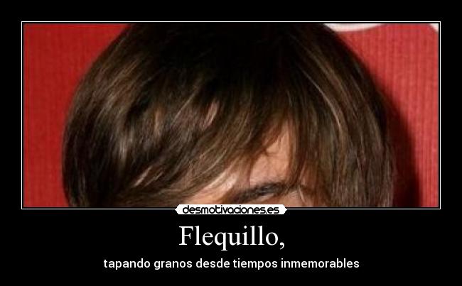 Flequillo, -