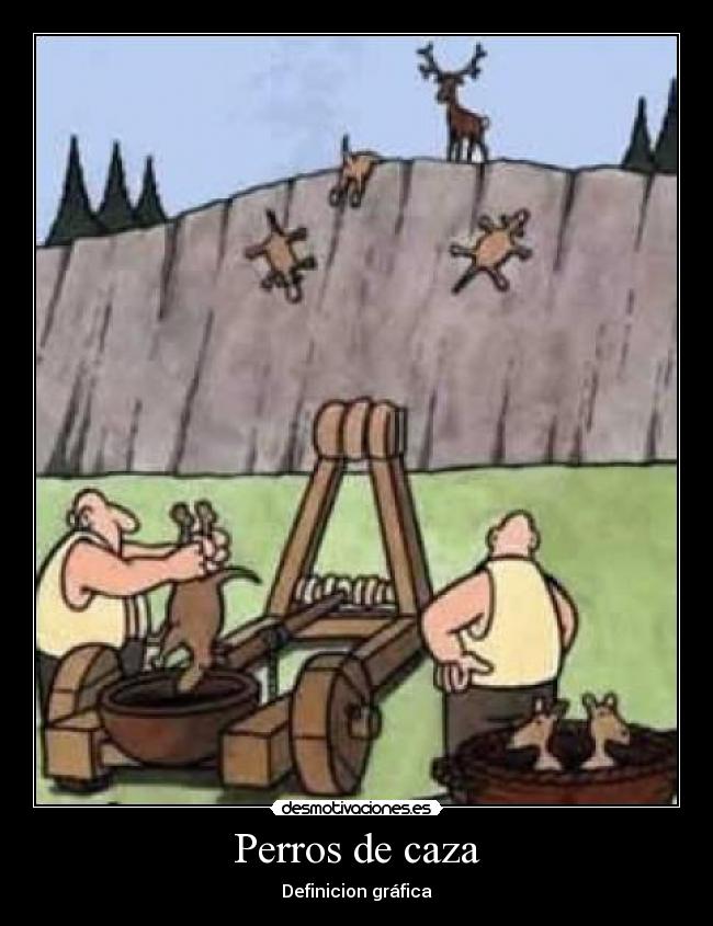 Perros de caza - Definicion gráfica