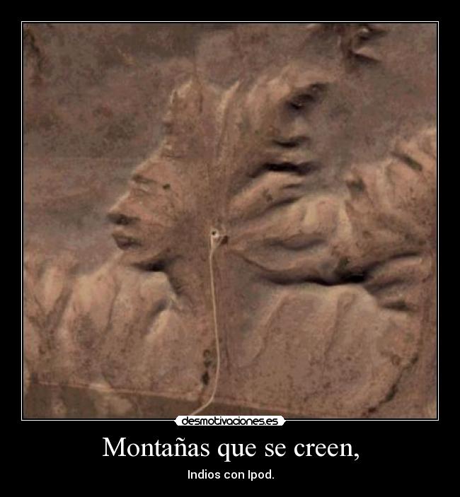 Montañas que se creen, -