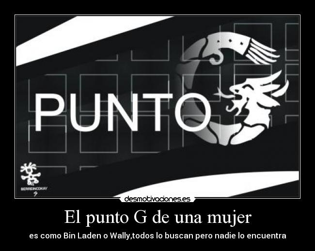 El punto G de una mujer -