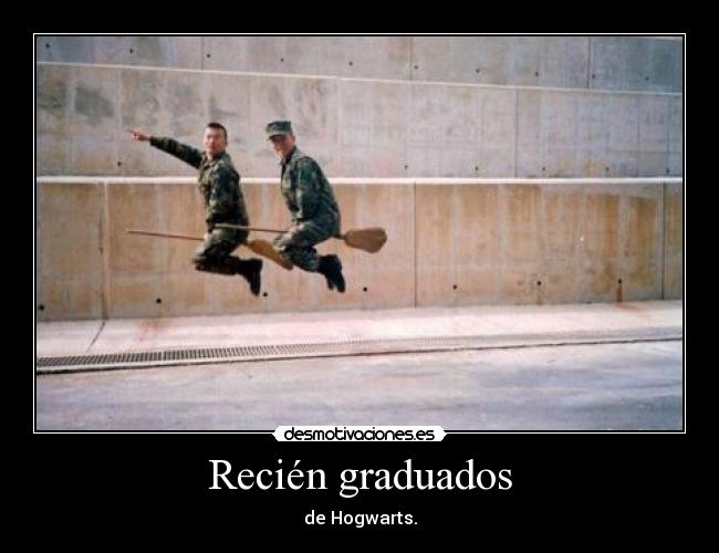 Recién graduados - de Hogwarts.