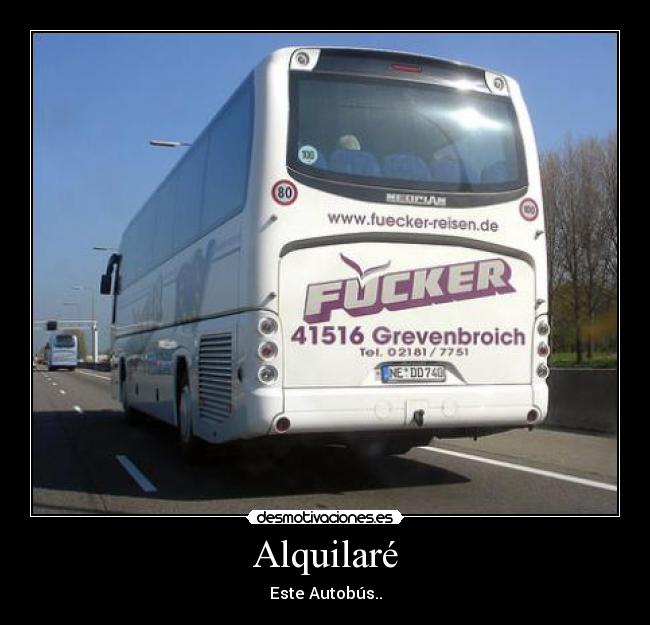 Alquilaré - Este Autobús..
