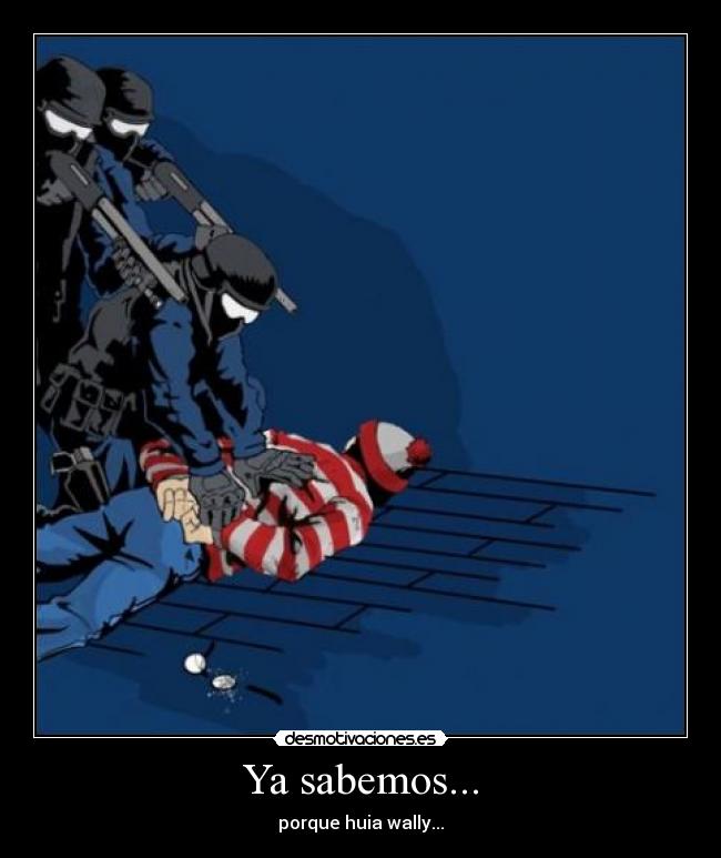 Ya sabemos... -