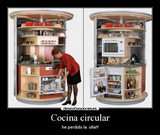 Cocina circular - he perdido la olla!!!
