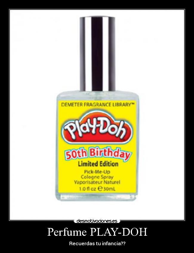 Perfume PLAY-DOH - Recuerdas tu infancia??