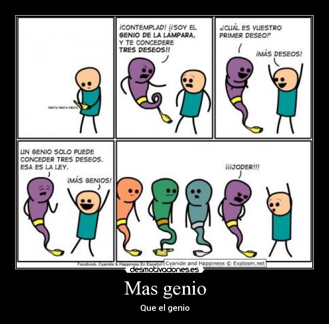 Mas genio - Que el genio