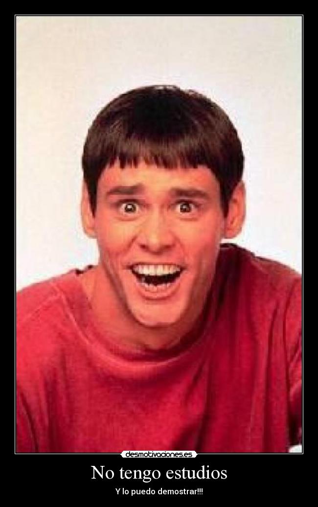 No tengo estudios - 