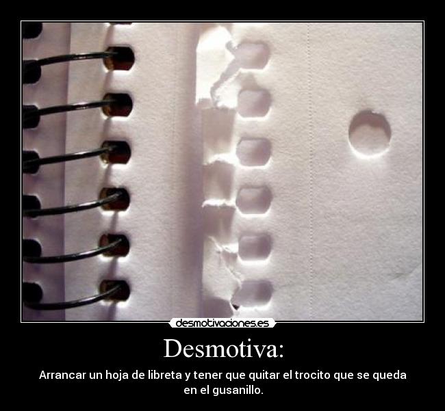 Desmotiva: - 